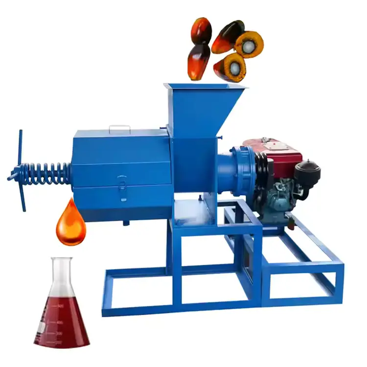 Electric or diesel dual power palm oil press wholesale price (2)
