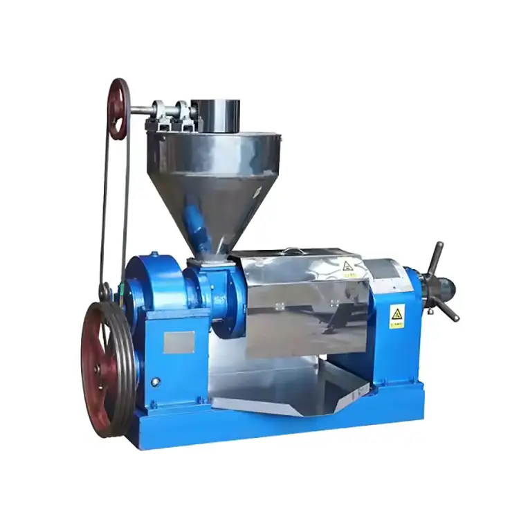 Heavy duty large capacity round row screw oil press (3)
