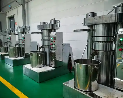 Hydraulic oil press display Hydraulic oil press display