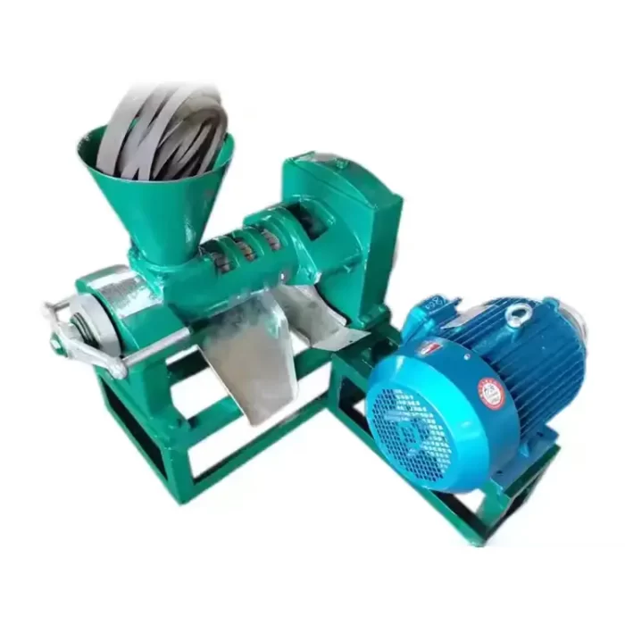 5.5KW small family farm spiral cold oil press machine dual power Motor model