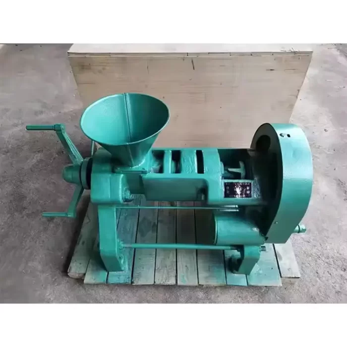 5.5KW small family farm spiral cold oil press machine dual power mode (7)