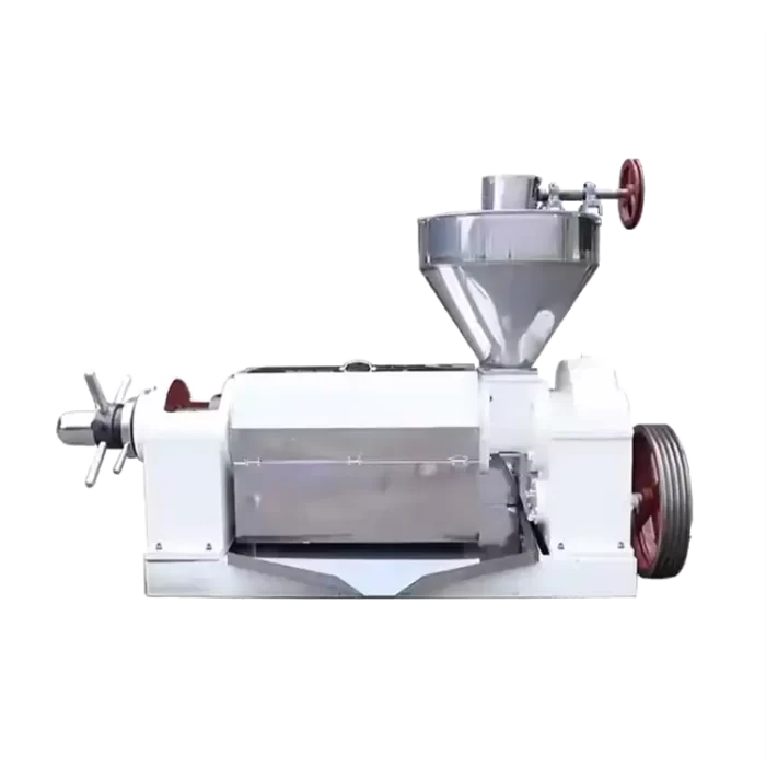 Commercial single screw screw high oil output round row oil press - Image 4