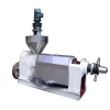 Commercial single screw screw high oil output round row oil press - Imej 3