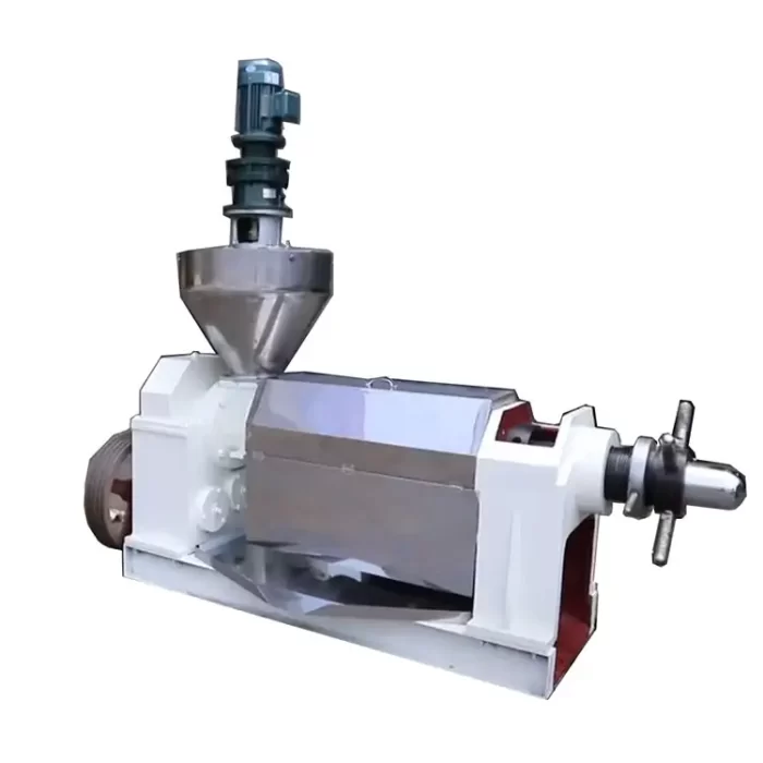 Commercial single screw screw high oil output round row oil press - Image 3