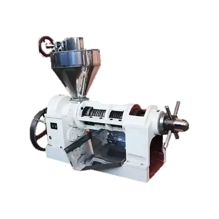 Commercial single screw screw high oil output round row oil press - Image 2