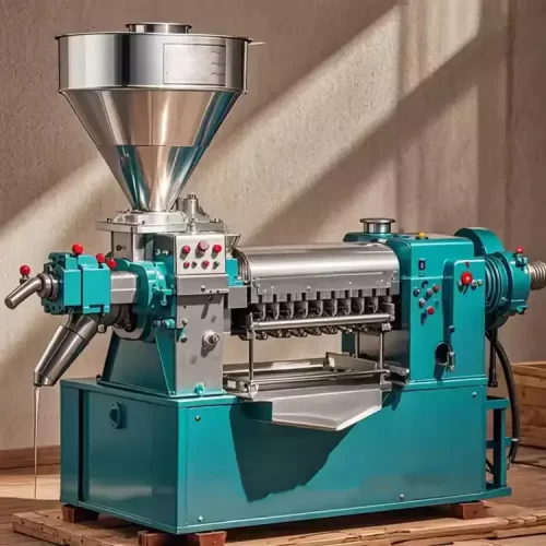 Customized spiral temperature-controlled oil filter integrated oil press (1)