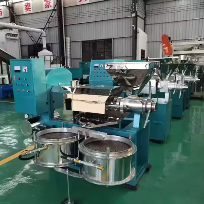 Customized spiral temperature-controlled oil filter integrated oil press machine - Gambar 3