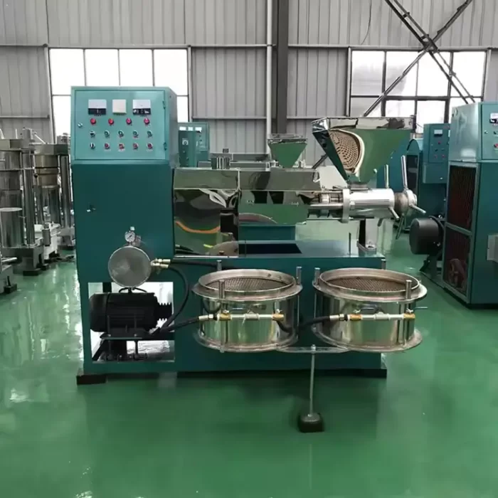 Customized spiral temperature-controlled oil filter integrated oil press machine - Gambar 4