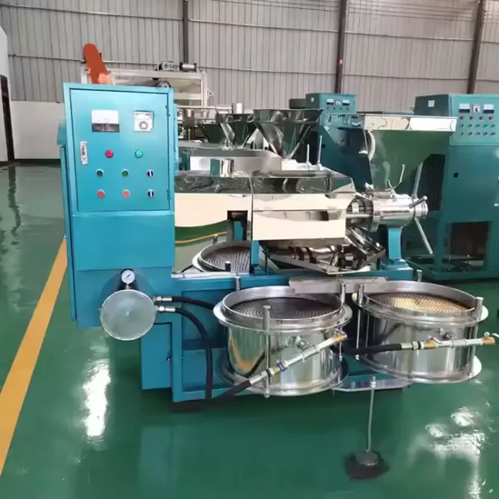 Customized spiral temperature-controlled oil filter integrated oil press machine - Gambar 5
