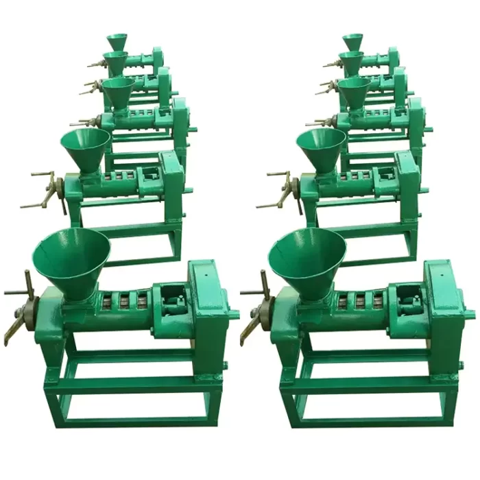 Diesel electric dual power screw strip structure oil press (1)
