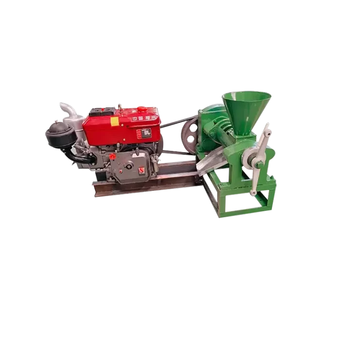 Diesel electric dual power screw strip structure oil press (2)