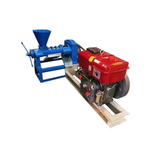 Diesel electric dual power screw strip structure oil press (3)