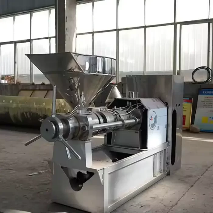 Electric temperature controlled screw oil press commercial oil filter all-in-one machine - Picha 8