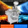 Mobile commercial fully automatic 304 stainless steel temperature-controlled screw oil press Machine Hot pressing and cold pressing