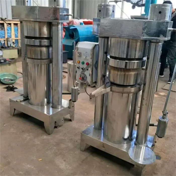 Multifunctional vertical hydraulic automatic Cold oil press machine - Picha 5
