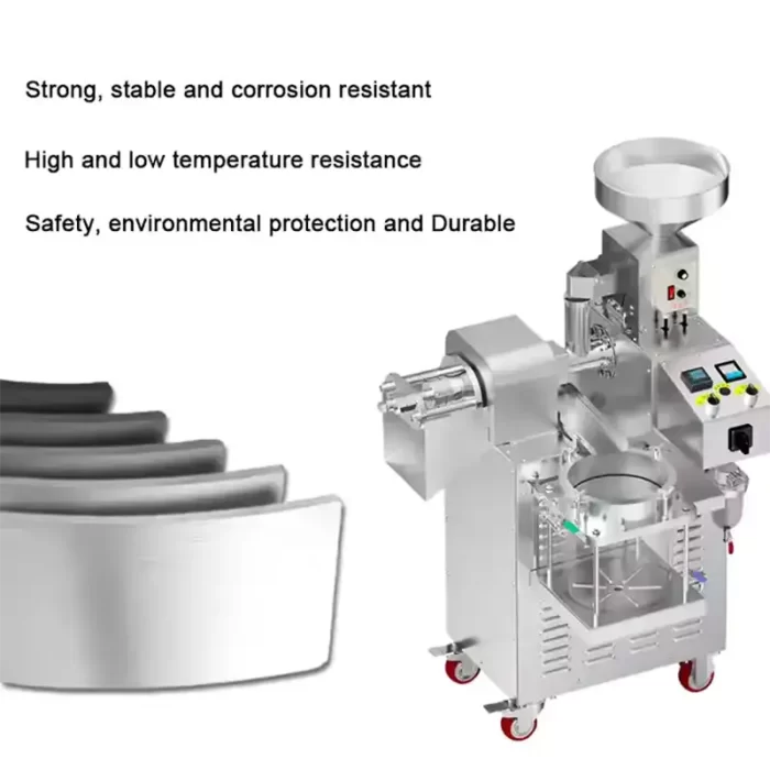 S01 Mobile commercial fully automatic 304 stainless steel temperature-controlled screw oil press Machine 3