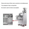 S01 Mobile commercial fully automatic 304 stainless steel temperature-controlled screw oil press Machine 4