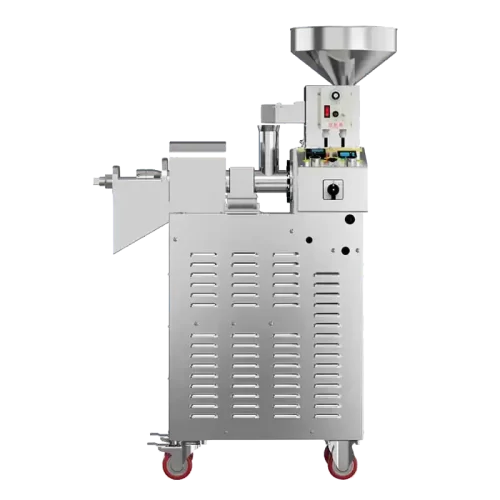S02 Mobile commercial fully automatic 304 stainless steel temperature-controlled screw oil press Machine