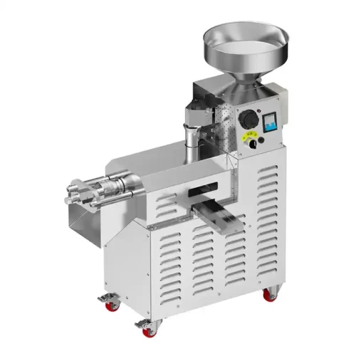 S03 Mobile commercial fully automatic 304 stainless steel temperature-controlled screw oil press Machine