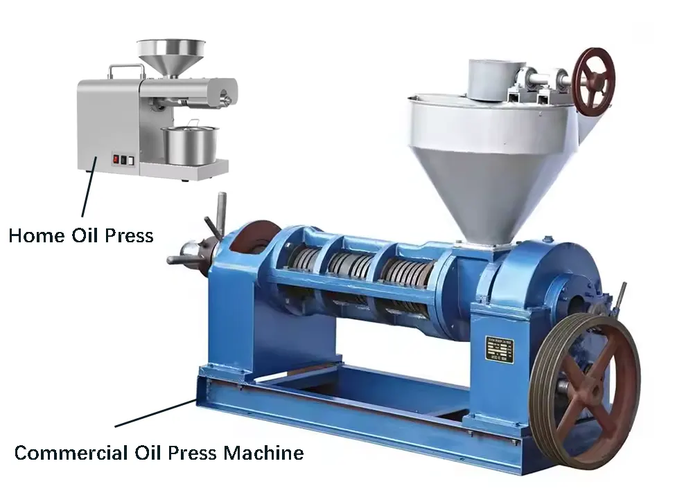 commercial oil press and home oil press