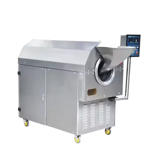 Automatic nut roaster electric drum oil seed roasting machine 1