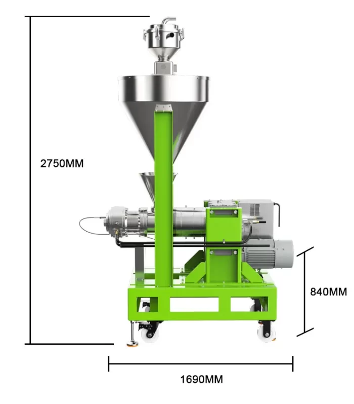 Industrial-grade high-power cold-pressing mobile intelligent automatic oil pressing Machine parameter