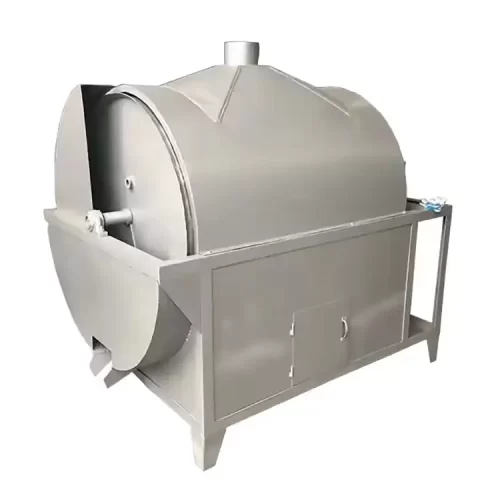 Large commercial rotary nut oil seeds roasting machine 1