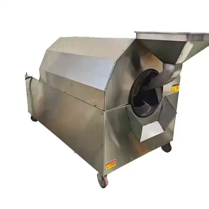 Stainless steel nut pretreatment roasting equipment oil seeds roasting machine (2)
