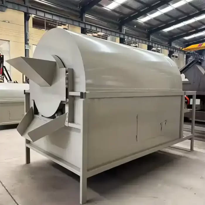 Stainless steel nut pretreatment roasting equipment oil seeds roasting machine (4)