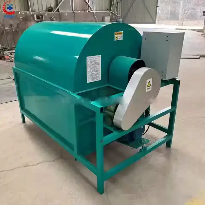 Stainless steel nut pretreatment roasting equipment oil seeds roasting machine - Picha 5