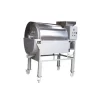 Universal wheel mobile nut oil seed rotary electric roaster machine (3)