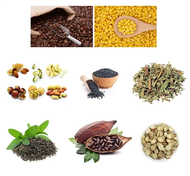 roasting machine can be used for crops