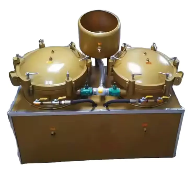 Commercial oil pressing double cylinder edible oil air pressure oil filter Machine 6
