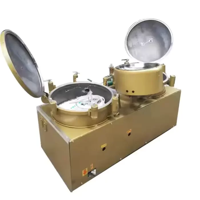 Commercial oil pressing double cylinder edible oil air pressure oil filter Machine 8