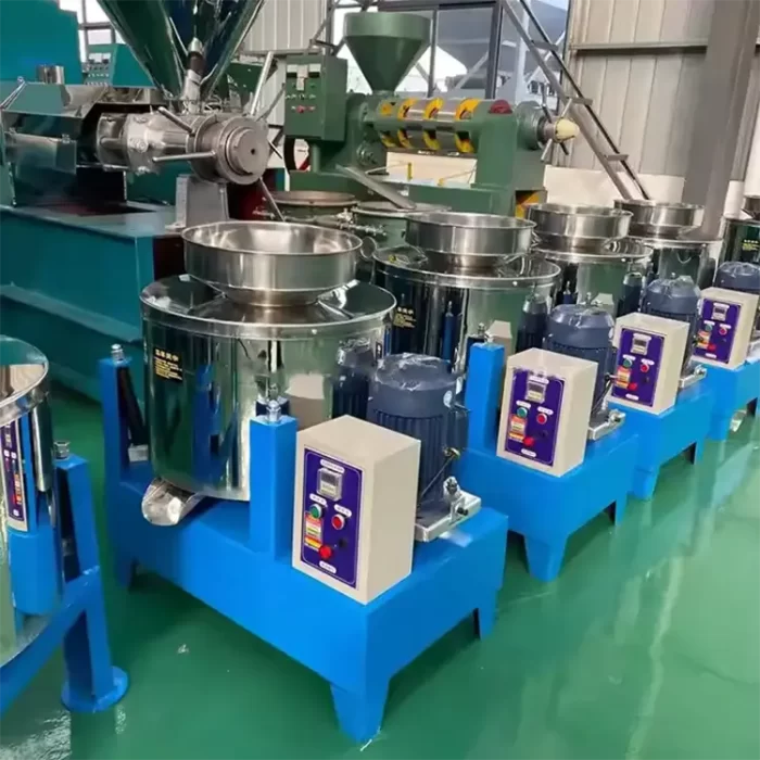 Entry-level edible oil pressing supporting centrifugal oil filter 3