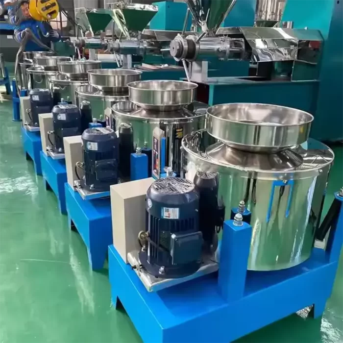 Entry-level edible oil pressing supporting centrifugal oil filter 6
