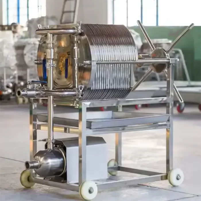 High quality food grade juice wine food oil filter press Machine 2