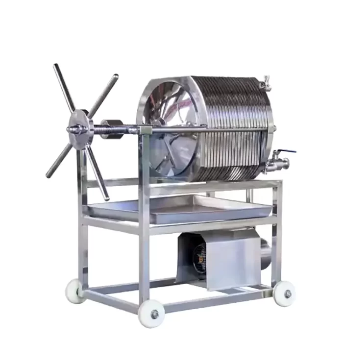 High quality food grade juice wine food oil filter press Machine 3