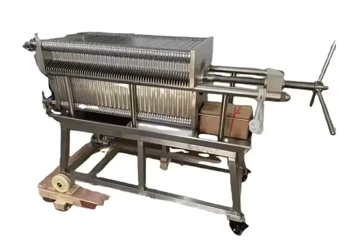 High quality food grade juice wine food oil filter press Machine 5