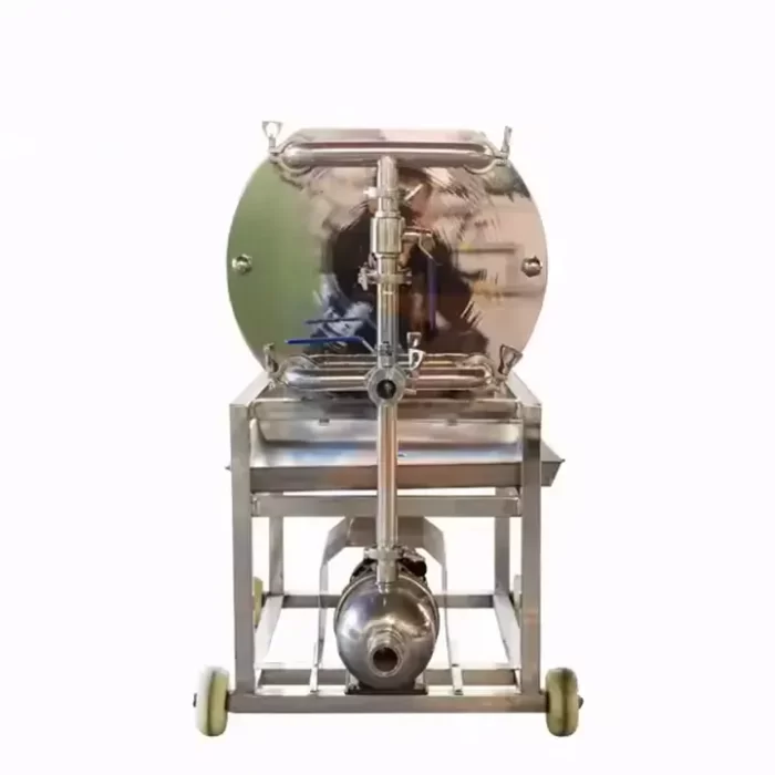 High quality food grade juice wine food oil filter press Machine 7