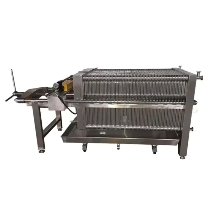 High quality food grade juice wine food oil filter press Machine 9
