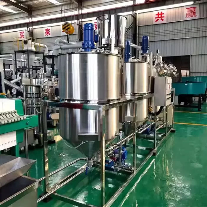 Industrial edible oil refining machine vegetable oil filter equipment 4