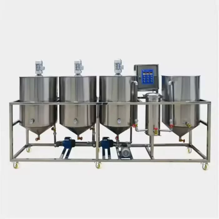 Industrial edible oil refining machine vegetable oil filter equipment 5