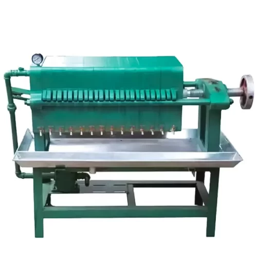 Manual cast iron plate frame Oil Filter Press Machine 1