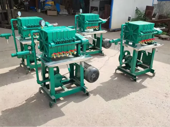 Manual cast iron plate frame Oil Filter Press Machine 6