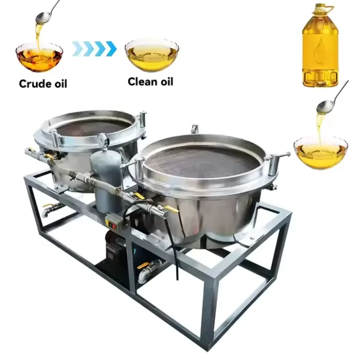 Oil press fully automatic edible oil vacuum filter vegetable oil purification (2)