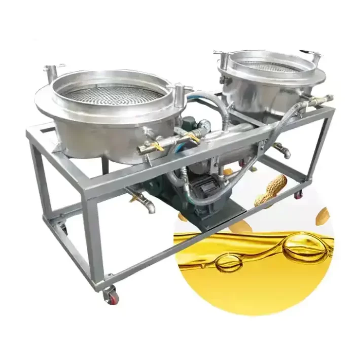Oil press fully automatic edible oil vacuum filter vegetable oil purification (5)