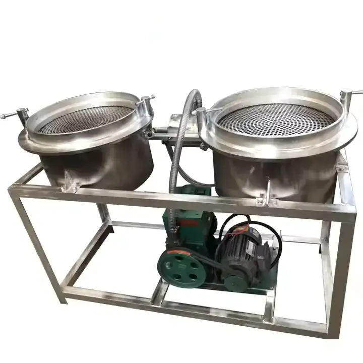 Oil press fully automatic edible oil vacuum filter vegetable oil purification (6)