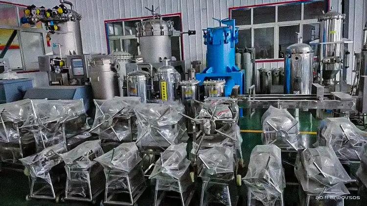 Plate Oil Filter Machine Display 2