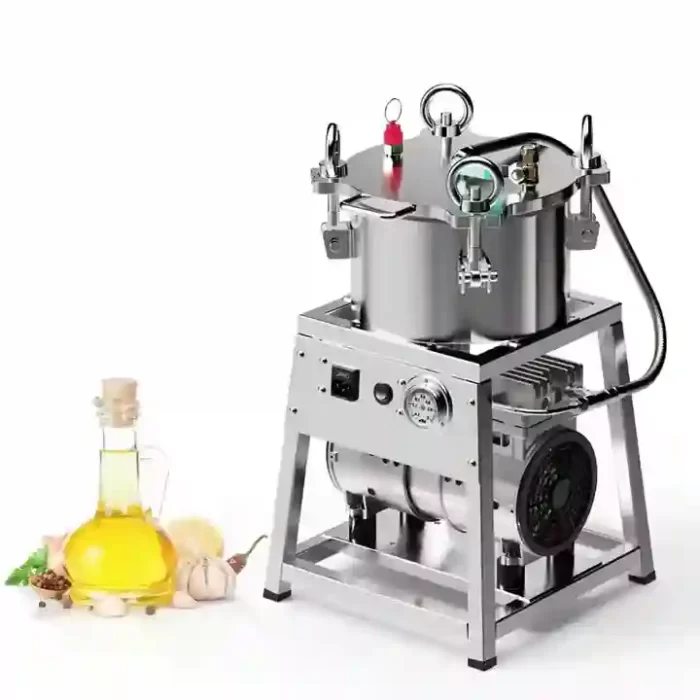 Simple 304 stainless steel air pressure edible oil filter 1